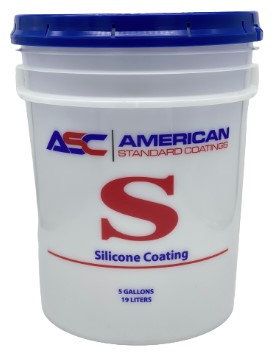 ASC Silicone Coating, White 5 Gal