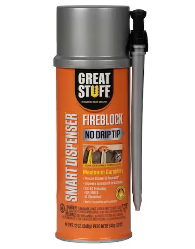 Smart Dispenser 12 oz. Fireblock Insulating Spray Foam Sealant