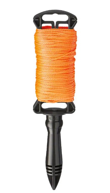 250 ft. Orange Twisted Line with Reel