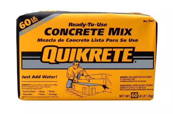 Quikrete 60 lb. Ready-to-Use Concrete Mix