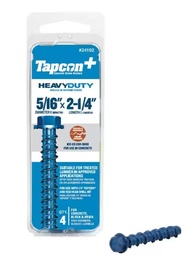 5/16 in. x 2-1/4 in. Hex-Washer-Head Large Diameter Concrete Anchors (4-Pack)